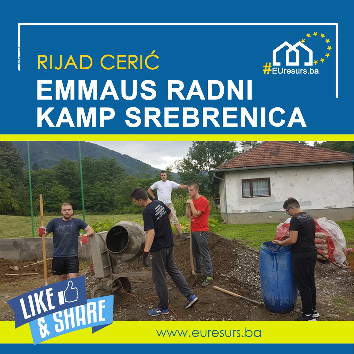 euresurs's tweet photo. 📯"Jednom prilikom dok sam se vozio sa rodicom i njenim mužem kroz Sarajevo, na radiju smo slučajno naišli na interesantnu emisiju", naveo je Rijad Cerić u priči koju je dostavio na naš nagradni konkurs: “Čovjek u fokusu – Priče o volonterizmu” ! 📯

➡ https://t.co/snY1PS5fMn⬅️ https://t.co/gqM6rTl20p