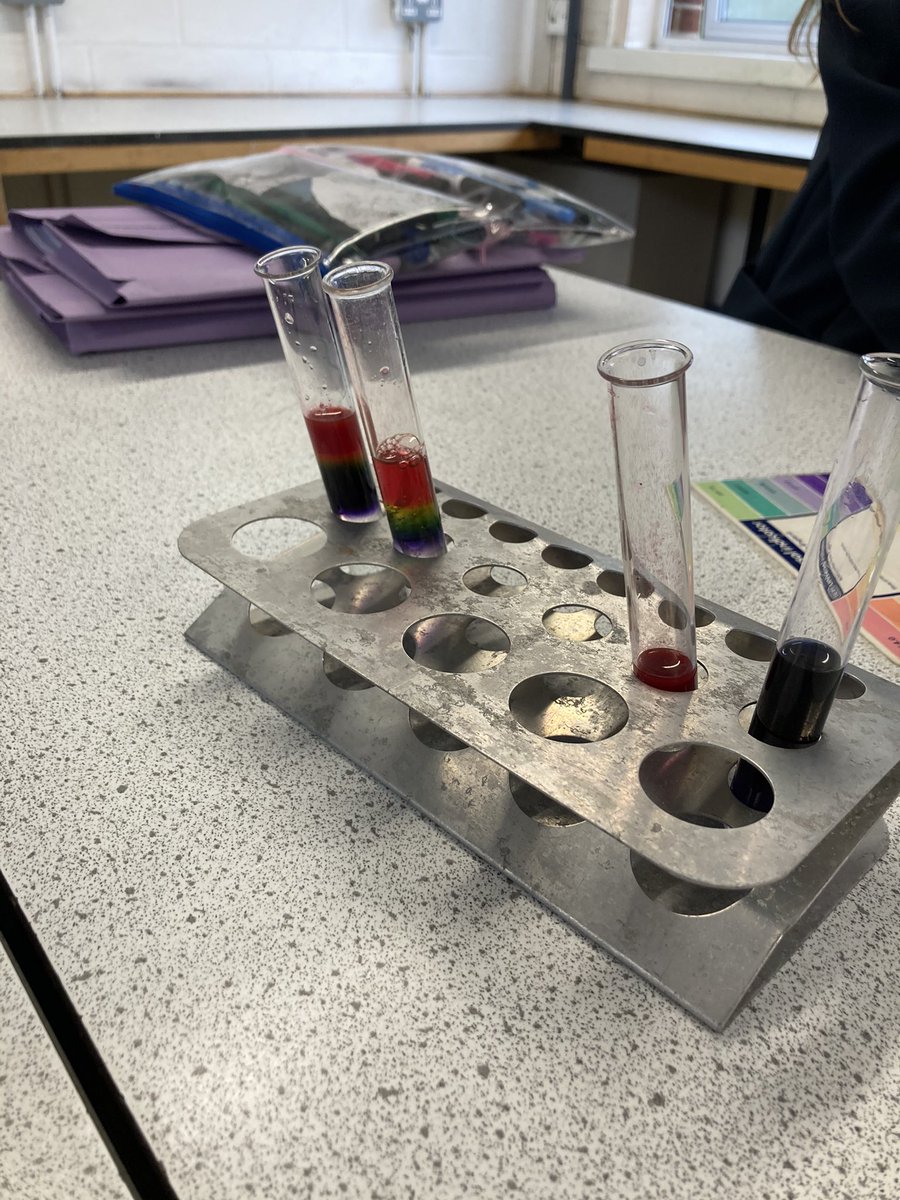 Some fantastic examples of neutralising acids and alkalis in year 7 science this morning.  #classof2027