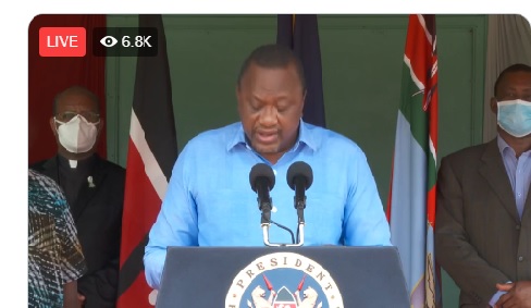 President Uhuru: There shall me an immediate suspension of physical learning in all learning institutions other than those sitting for their examinations #COVID19UPDATES ^HM