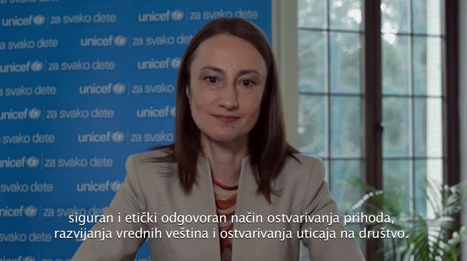 unicefsrbija's tweet photo. Tokom online koferenacije povodom obeležavanja Evropske nedelje novca "Značaj edukacije korisnika finansijskih usluga za finansijski sistem i društvo u celini" učesnicima se obratila Dejana Kostadinova, direktorka UNICEF-a u Srbiji.
#EuropeanMoneyWeek https://t.co/PdyZYXoueK