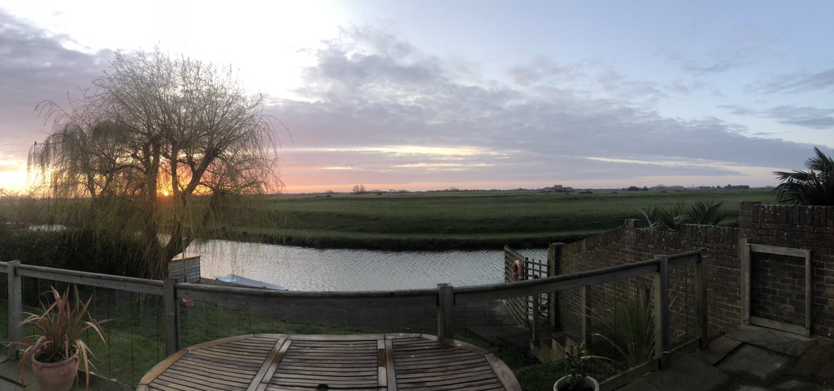 Being woken up at 5.37 meant I got to see the world waking up