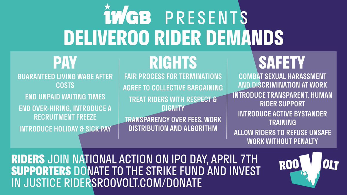 IWGB Couriers tweet media