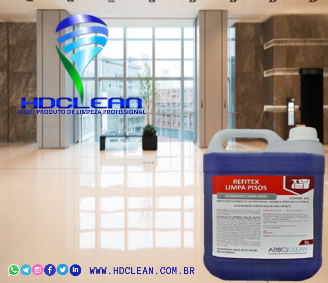 hdcleanrio's tweet photo. Limpa Pisos é detergente, desengordurante e desengraxante amoniacado para limpeza geral de superfícies laváveis tais como: pisos, paredes, utensílios e equipamentos em geral. Site: https://t.co/hfUAnfPu7S
#bomdia #riodejaneiro #hdclean #higienização #limpeza #limpapiso #marketing https://t.co/z7F0BTs8LY