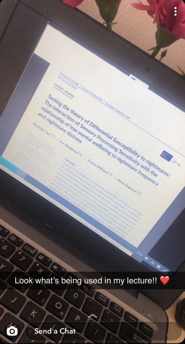 I got way too excited about my paper being used in a lecture🤓🤩 thank you for making my day <a href="/dulcieg23/">Dulcie Griffiths</a> ✨✨✨