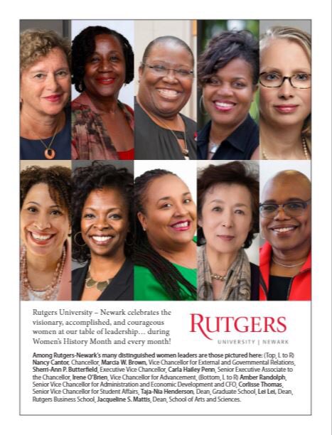 CorlisseT's tweet photo. Honored to be recognized with my incredible colleagues as leaders and change makers @Rutgers_Newark!  #WomensHistoryMonth #womenleaders #highereducation #Newark https://t.co/bwz9EHbUcb