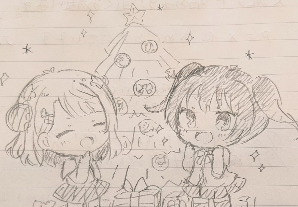 観光案内所のカフェ、居心地よくてすきすき
これは昨年のクリスマスの推しカフェの様子と描いた交流ノート
#虹ヶ咲 