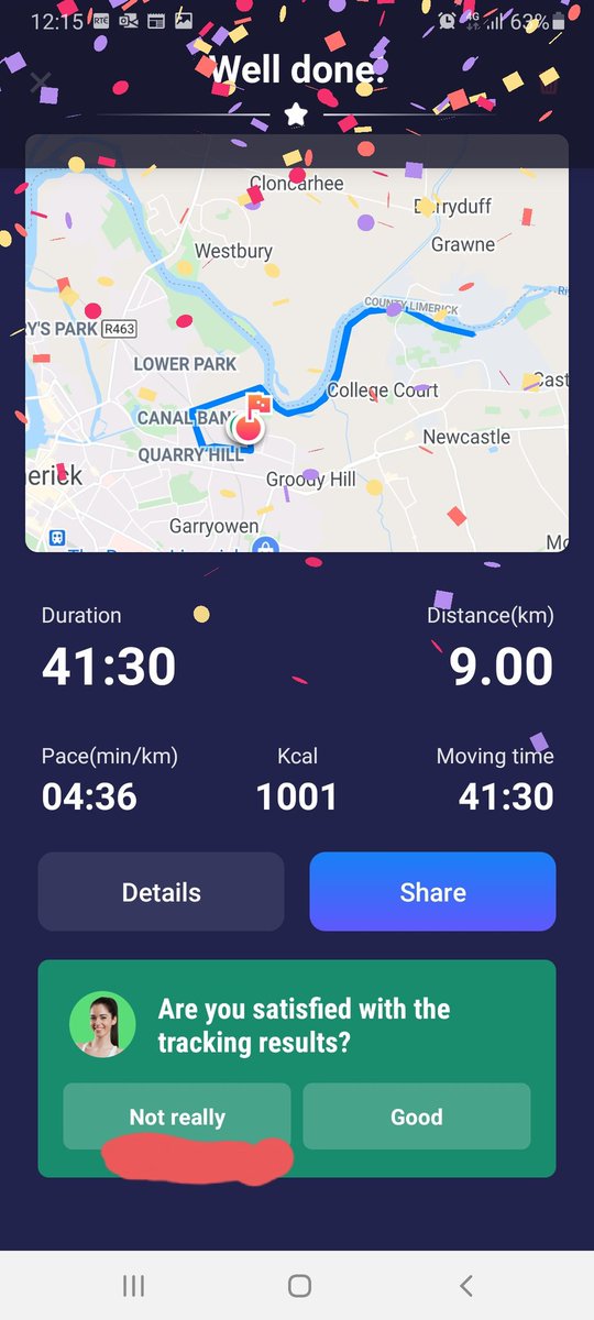 FrankNugent10's tweet photo. 9k done for the excellent @999forfrontline fundraiser organised by @PessLimerick 2nd year sports science students. Won't be beating @IanCKenny anytime soon.... https://t.co/opfZGI76AV