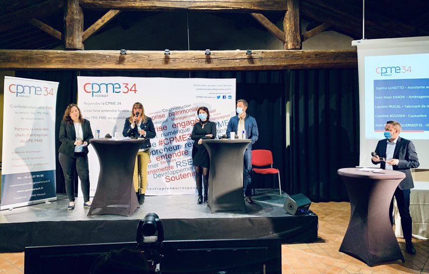 EnSante_'s tweet photo. L’AMETRA est intervenue à l’AG de @CpmeHerault au sujet du moral de l’#Entrepreneur 
D’après @Amarok_Obs niveau alarmant des chefs d’entreprise en danger de #burnout 10,41% en fév 21.
L’AMETRA, les épaule par un accompagnement psychologique dédié, gratuit, confidentiel 0685322094 https://t.co/WG7w7jXdSG