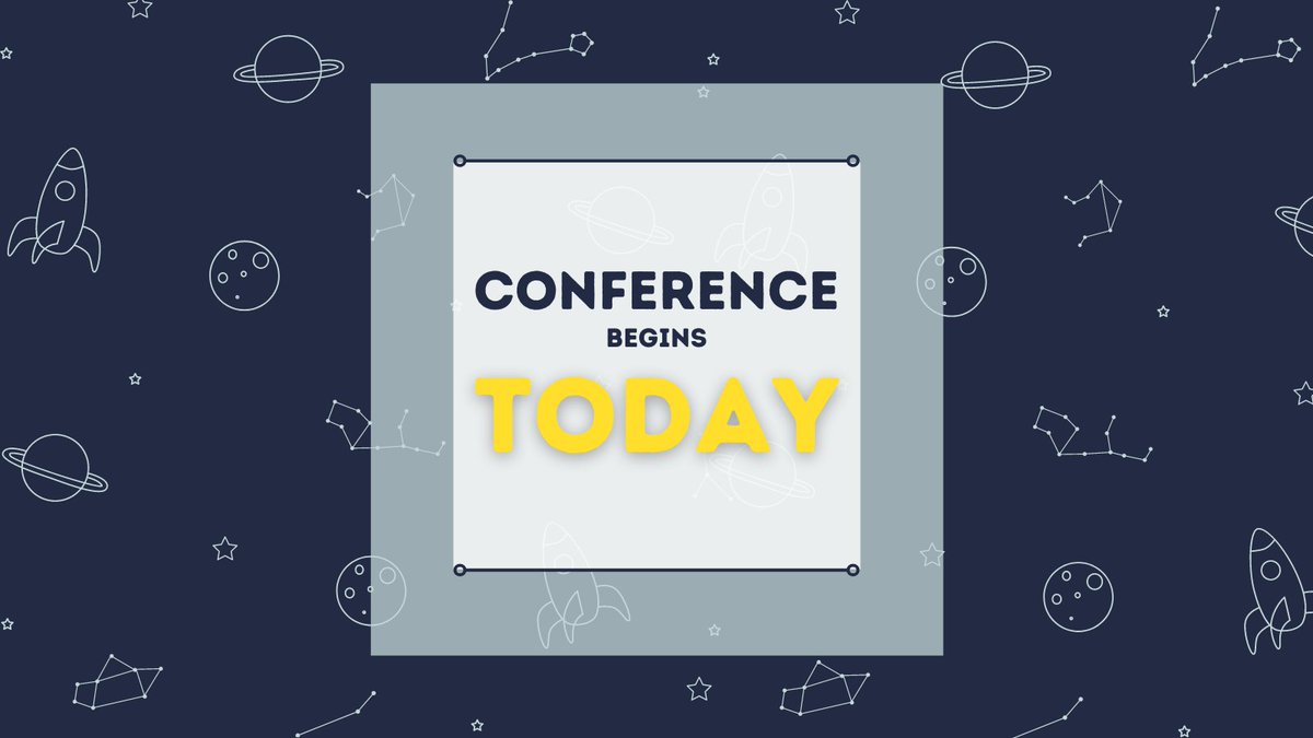 ScotWiSpace's tweet photo. ✨ TODAY’S THE DAY ✨

It’s the first day of our 3-day inaugural Edinburgh Women In Space Conference!

#Conferencing #StudentsinSpace #WomenInSpace #ScotlandIsNow #ScottishSpace #SpaceinScotland #Space #EdiWiSpace #network #ScottishSpaceSector #womeninSTEM #conferencinginSTEM https://t.co/tEYGZZ2Gqi