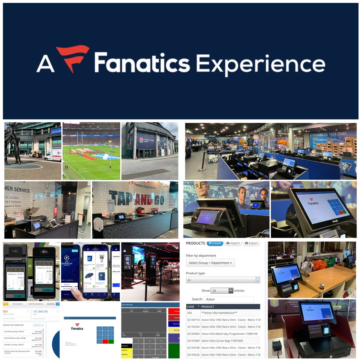 fanatics_tech's tweet photo. As the road to retail reopening on April 12th gets closer, #onefanatics continues the rollout of our new retail solutions simultaneously across the U.K. estate.
A massive thanks for all the planning, hard work and exceptional execution by the team and all supporting departments. https://t.co/ItZEeOgMG3