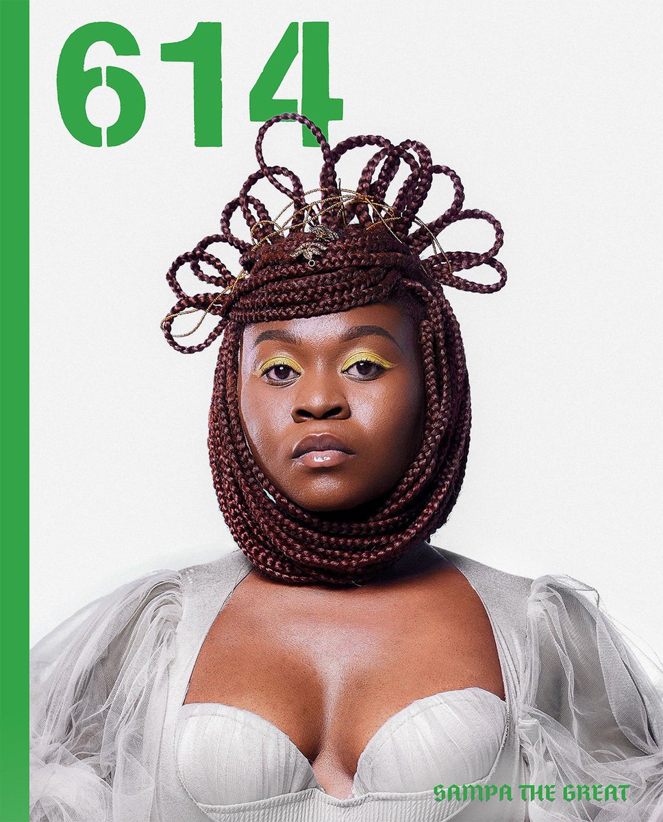 Sampa_The_Great's tweet photo. Happy to grace the cover of  @614_mag 

A New Black Woman Owned Magazine in Australia!

Congrats @chezzyrose 
You set out to do something big and you did it!! Your own Magazine!✊🏾
-
Styling: @TioNason 
Designed by: @bwanadee 
Hair: malanga_mal
Makeup: akaketwaa_

📸:tate_megapix https://t.co/Kh0OY00itX