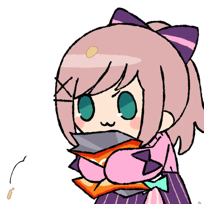 ポテチの袋を開けるのに失敗するる・デストロイヤー #るるのアトリエ 