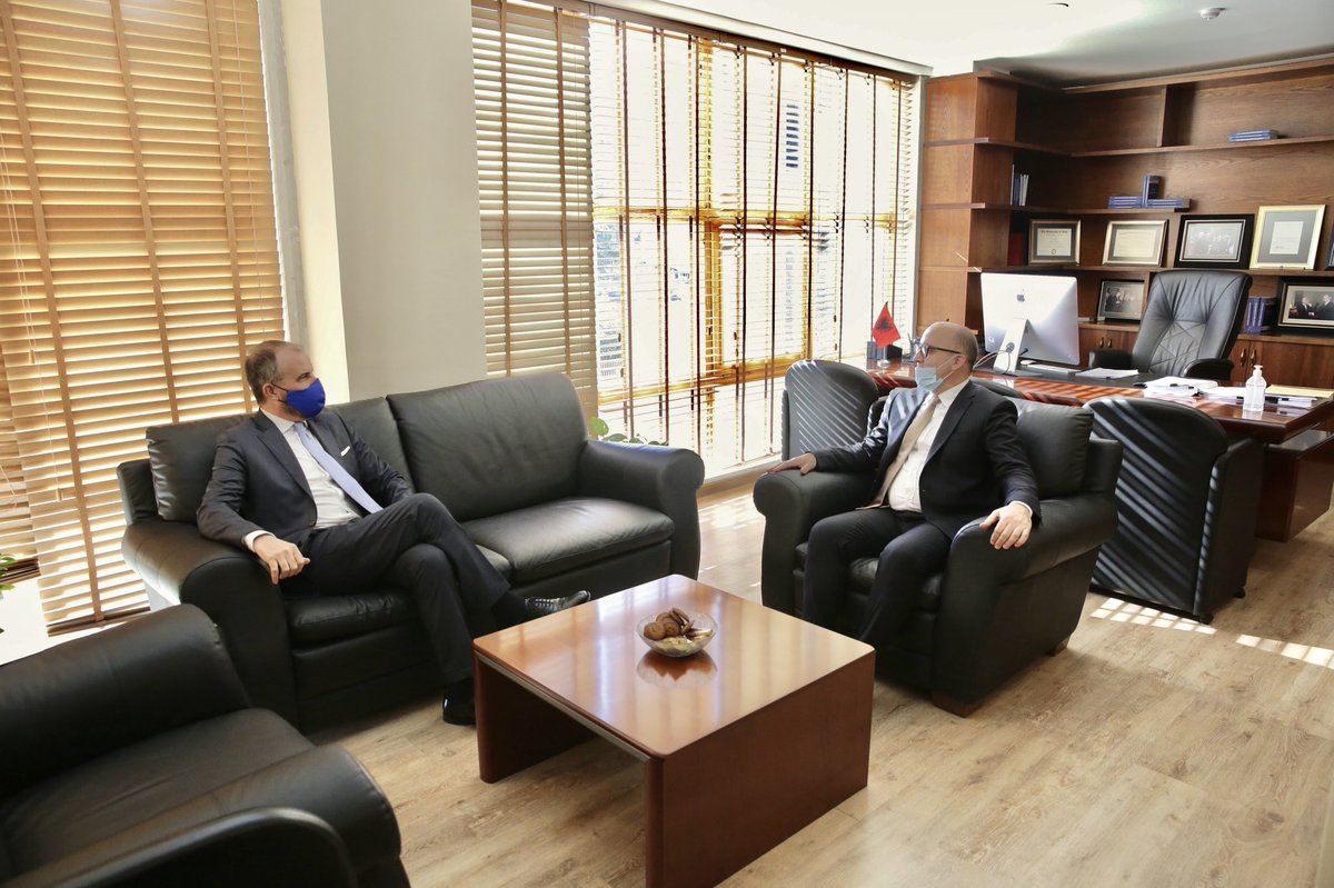 LSorecaEU's tweet photo. Glad to meet again 🇦🇱High Justice Inspector Artur #Metani in his new premises. I congratulated him for the first year of work, including for good communication with the public. The #EU🇪🇺 will continue to provide technical assistance to HJI to further increase its efficiency. https://t.co/PiFHj0POQo