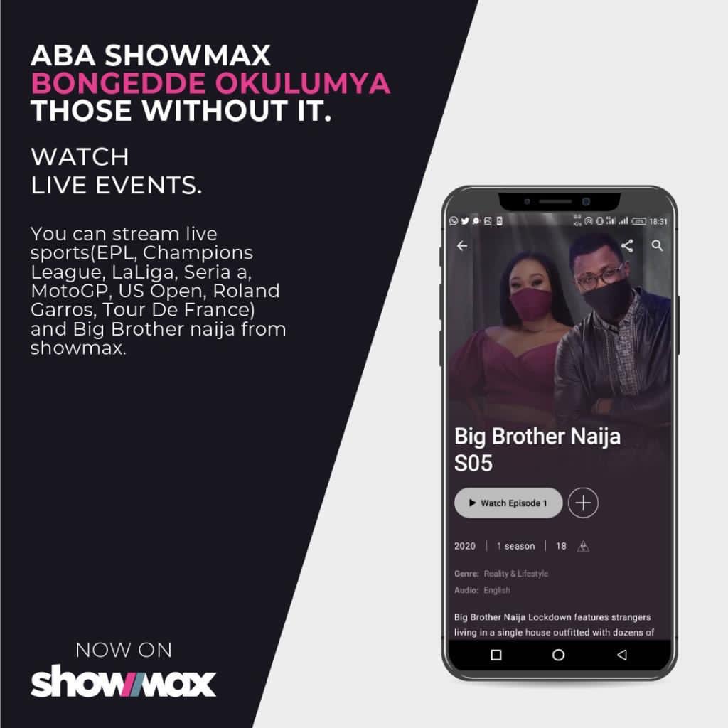 AyebareSolomon1's tweet image. ✅ Download for later
✅ Control your data
✅ Watch live events — News, Sports, Music etc

I can only wonder what life would be without @ShowmaxOnline ...kale now, I’d be in the bush hunting, but I’m catching up on my favorite shows😂
You too can #JoinThatShowmaxLife and enjoy 😉