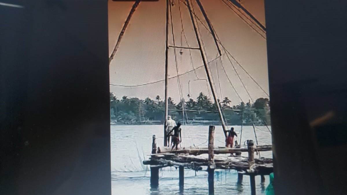 Wonders never cease to end! Day 3 @pathwaysnoida saw Grade 6 at the Periyar wild life sanctuary and on an island in the backwaters to observe fishermen using Chinese fishing nets!