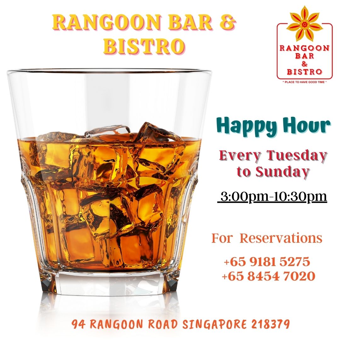 Rangoonbar1's tweet photo. The week might have just started but there is always a treat for you at Rangoon Bar &amp; Bistro !!

Best Bar and Desi Food at 94 Rangoon Road, Singapore.
For More Info - +6591815275, +6584547020

Join us at Rangoon bar n Bistro !!
https://t.co/nwl3A3Sl2L
#barnbistro #rangoonroad https://t.co/Ax7qdxnxvO