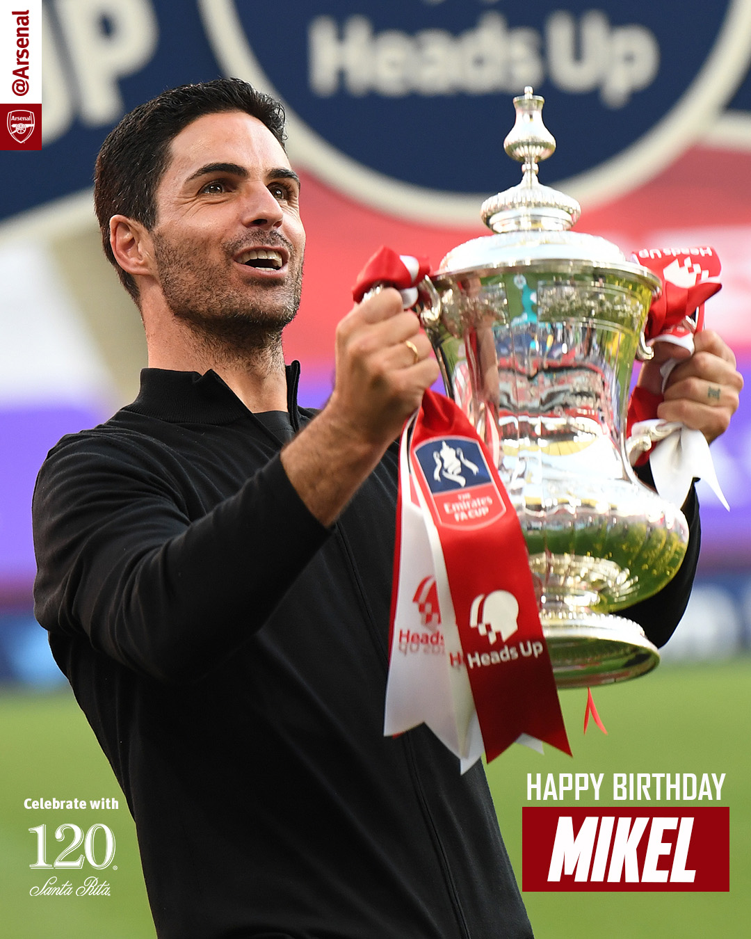 HBD Mikel Arteta Happy birthday, boss  