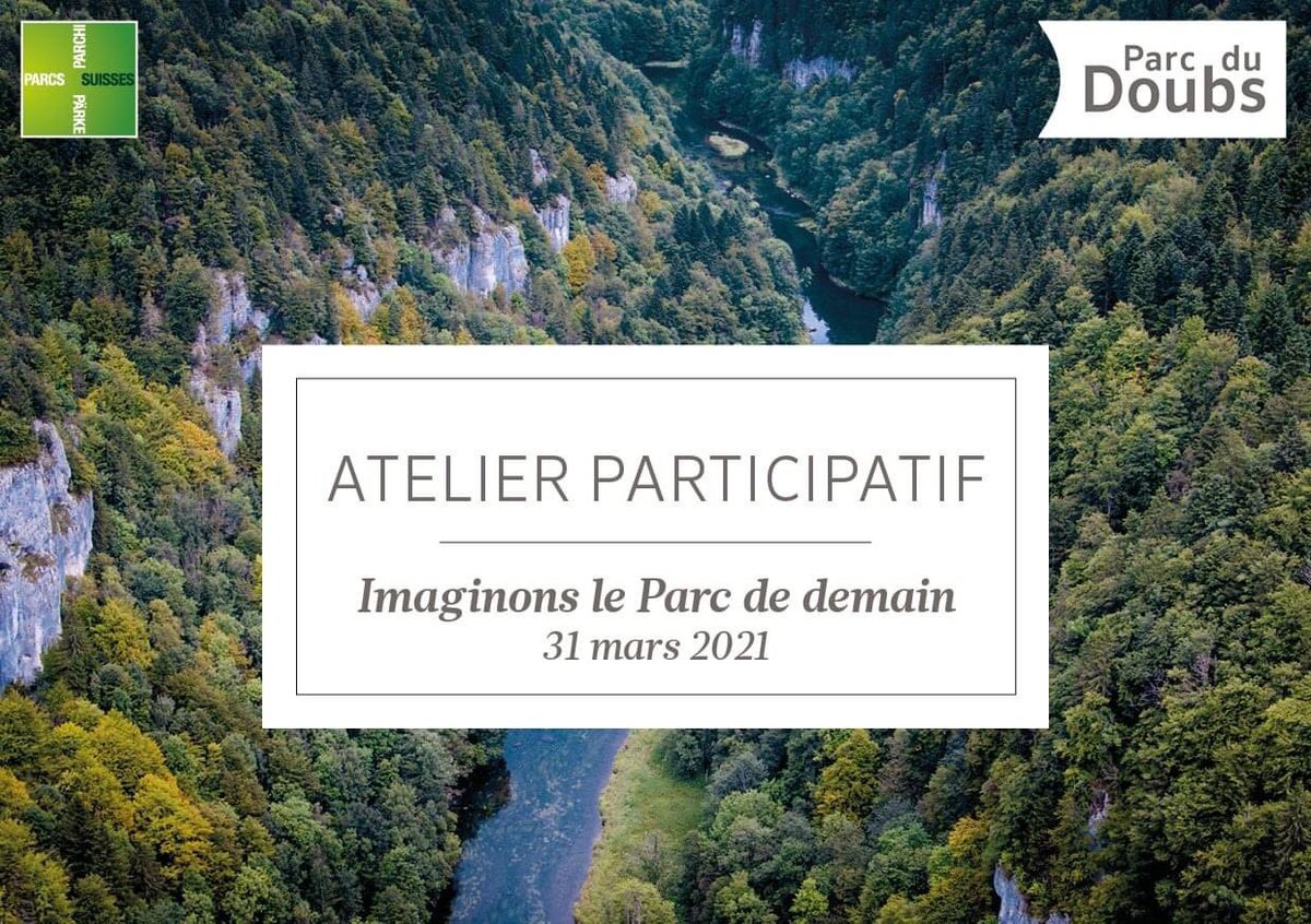parc_doubs's tweet photo. Participez au prochain atelier autour de Charte du #parcdoubs et donnez votre avis sur l’avenir de l’association ! La rencontre aura lieu en visioconférence le 31 mars de 17h30 à 19h30. Inscription avant le 29 mars : https://t.co/ScHj9vK9cz https://t.co/y0T3zhbksq