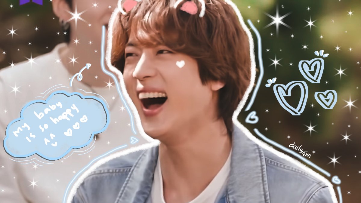 dailyofjin's tweet photo. Seokjinie                                  Kim seokjin https://t.co/ibTJ9dejtF