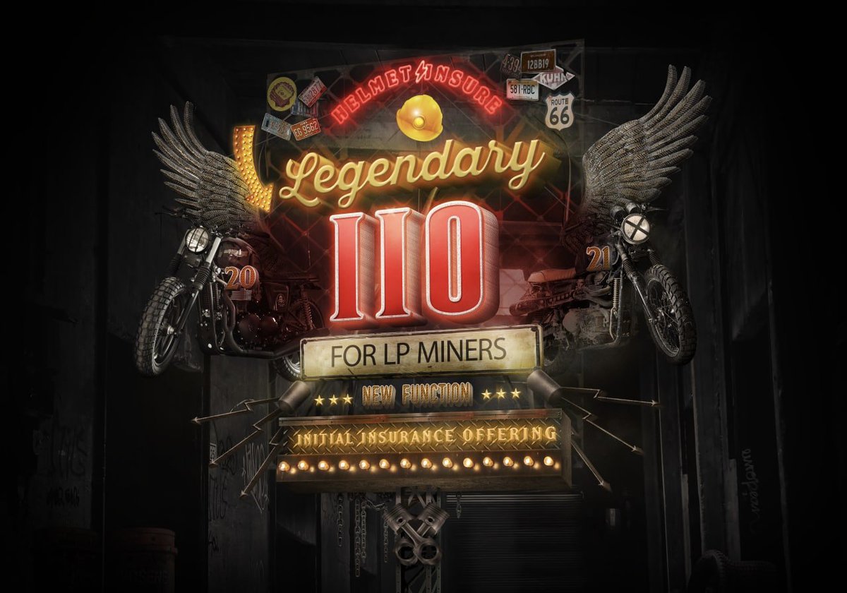 Helmet_insure's tweet image. Something BIG is coming🤟🤟🤟

💎 IIO: The NEXTGEN of Token Initial Offering 💎

🚩A Fresh New Token Sale Model 🦄🪙💳
🚩 $HELMET Burning Mechanism 🔥🔥🔥

#Helmet is LIT💥💥💥 
To really LIVE in #DeFi  Ideas change the world💡💡

500 RT&amp;amp;❤️ for details. 
app.helmet.insure/iiO