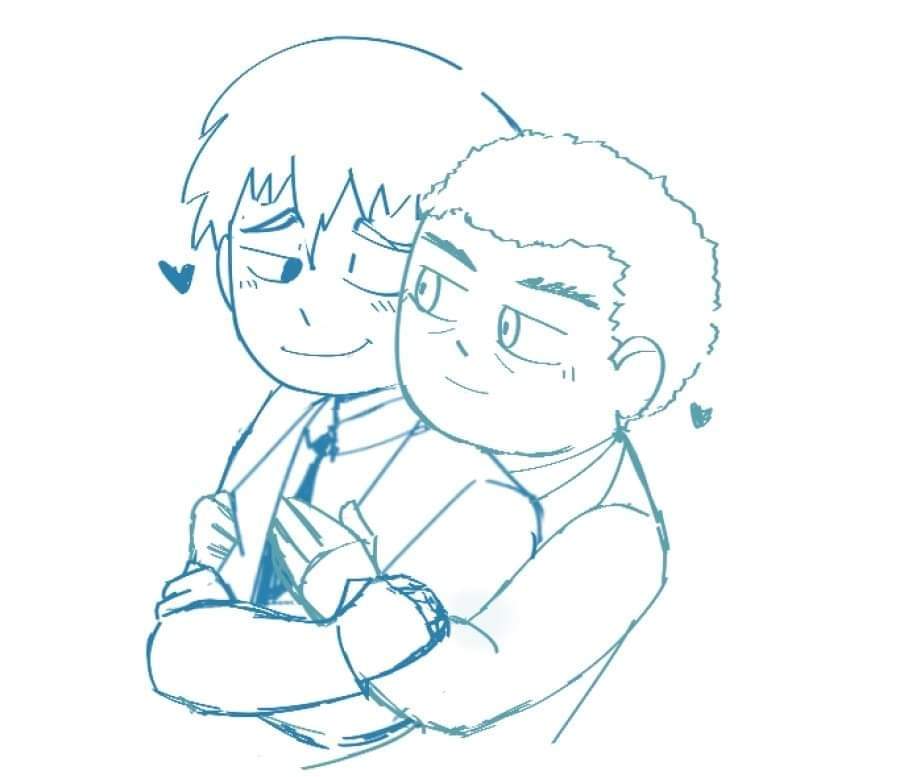 GanimedesE's tweet photo. Them 💕-Old Art
#mp100 #ToiRei #TouRei #ship https://t.co/3fcM2SISot