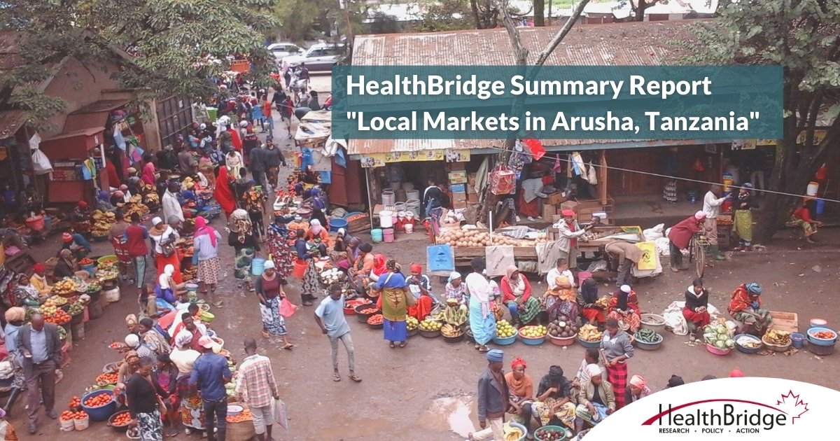 HealthBridgeCan's tweet photo. #PublicMarkets provide both an economic and social good in Arusha, Tanzania.

Our research findings with partner @UrbanUpc suggest a great need to reinforce national urban #policy and to invest in strengthening existing public #markets.

Read the report:
https://t.co/7TIKxJ6jSP https://t.co/4aTclYUiGJ