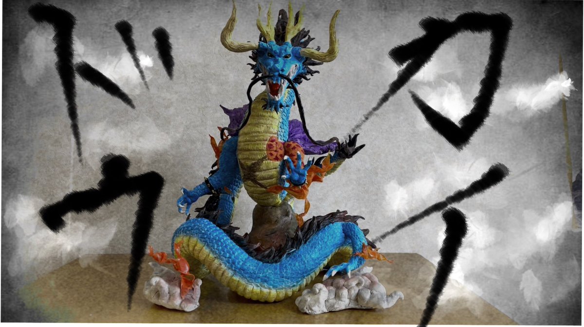 あき على تويتر カイドウの制作風景撮ってみました 見てくださーい ワンピース ワンピース 四皇カイドウフィギュアを作ってみた T Co Ky0a1wsr7r