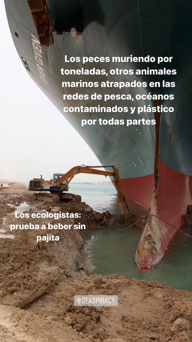 Un abrazo a todas las ecologistas de mi timeline. Esto va con humor pero con mucha autocrítica. Cualquier tipo de ganadería, pesca, caza o abuso animal es indefendible desde la ética, la sostenibilidad o la salud global. 

#QuitemosLasPandemiasDelMenú #Seaspiracy
