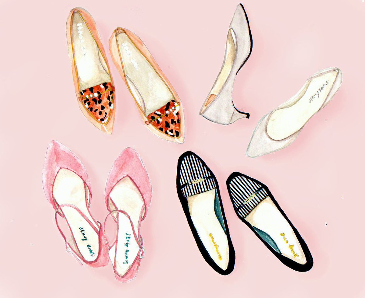 Hanaful 春のパンプス 私はオフホワイトを買いました Jellybeans Shoes Jellybeans ジェリービーンズ 婦人靴 パンプス 春色 靴 ファッションイラスト ガールズイラスト 足元 誰かに届け イラストレーターさんと繋がりたい T