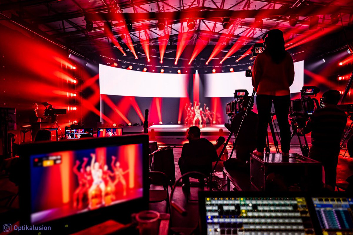 ana_anastasiou's tweet photo. 🤫 Can you keep a secret? Many thanks to the Chris Moylan @optikalusion for the amazing lights design (and the photo) at the Live On Tape.  On to Rotterdam… 🇨🇾 #TeamCY #eldiablo #Eurovision https://t.co/GfGrjHItqT