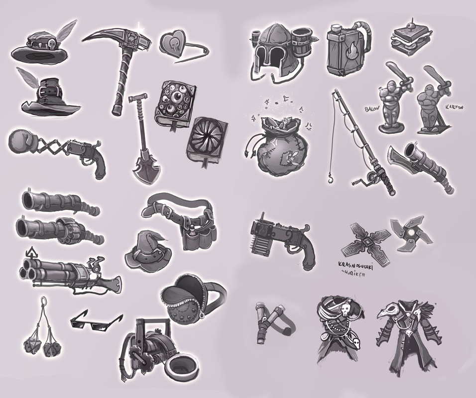 We are are trying to set ourselves up for success by making a lot of concept arts. Do you like this art direction?

kickstarter.com/projects/bdgam…