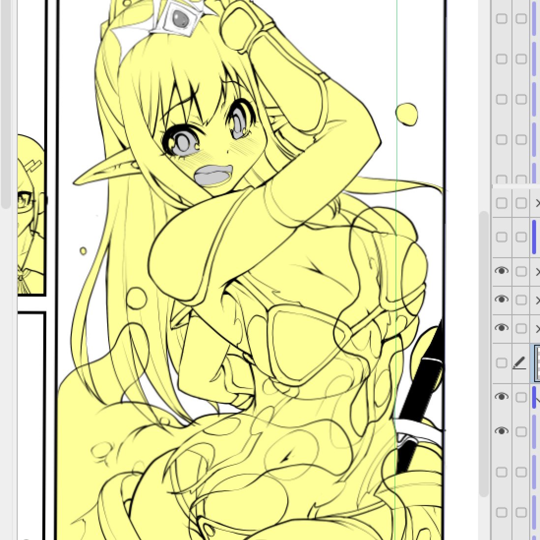 ビキニアーマーさんボツラフと採用 