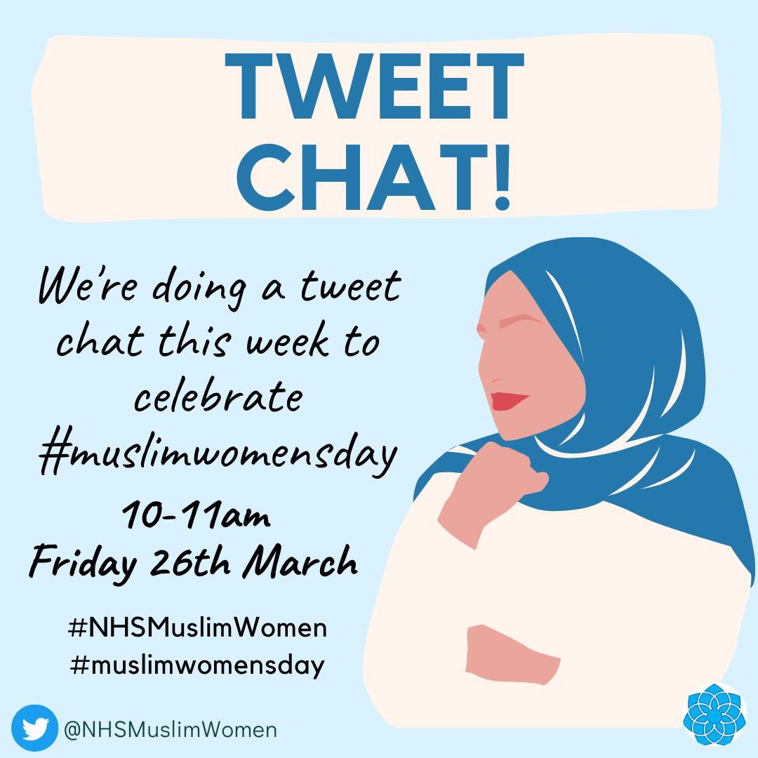 So many of you have complimented our beautiful graphics for #muslimwomensday

Thank you to medical student Warda for producing these. 

Why not head over to her profile and give one of our rising stars 🌟 a follow! @_awkwarda 

#NHSMuslimWomen