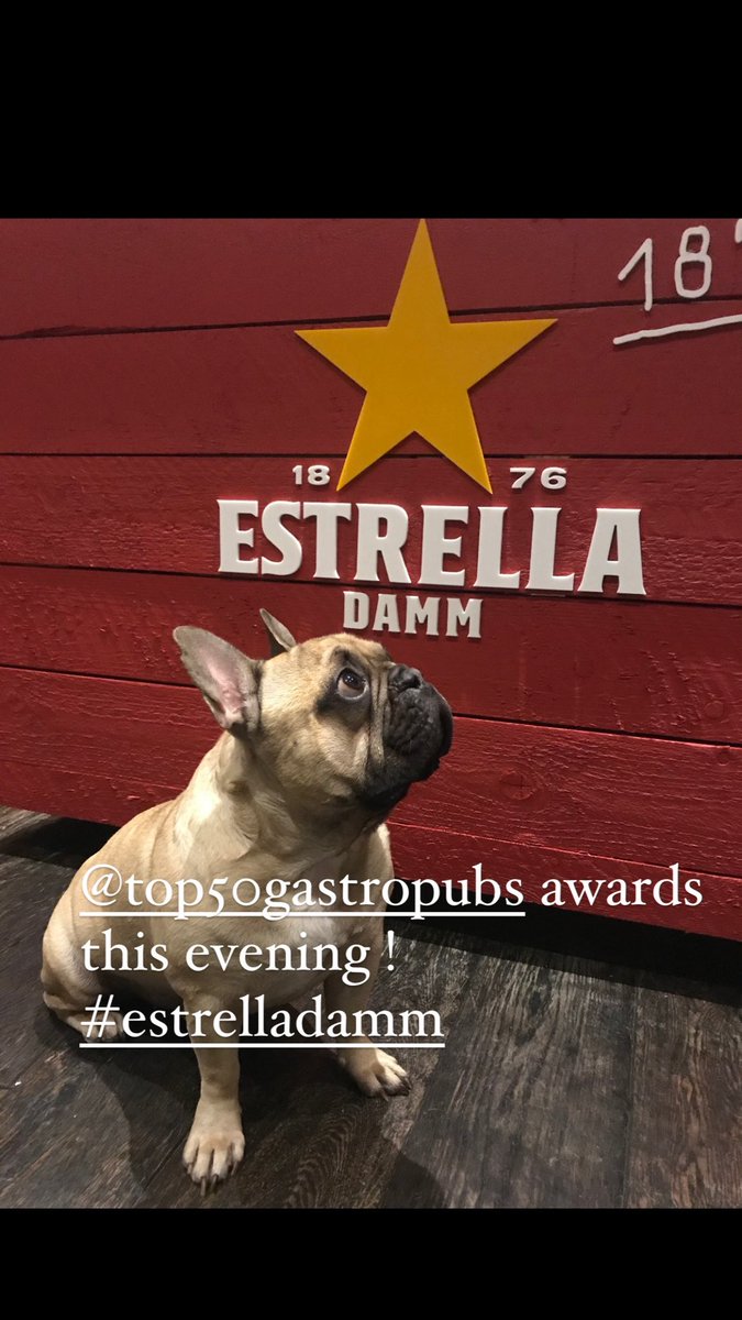 ChrisTanner07's tweet photo. Wishing everyone success in the #estrelladamn @Top50Gastropubs awards this evening! ๐บ @TheKentishHare https://t.co/FXNXAy2EfF