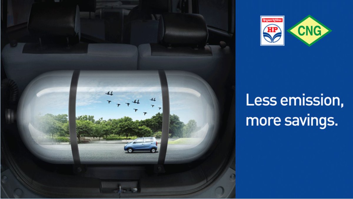 hpcl_retail's tweet photo. With a CNG tank in the back, you’ll not only save money but also help save the environment! #Gogreen with CNG.#CNG #HindustanPetroleum #SaveMore #LessEmission @HPCL https://t.co/HgPDxK5Ra4
