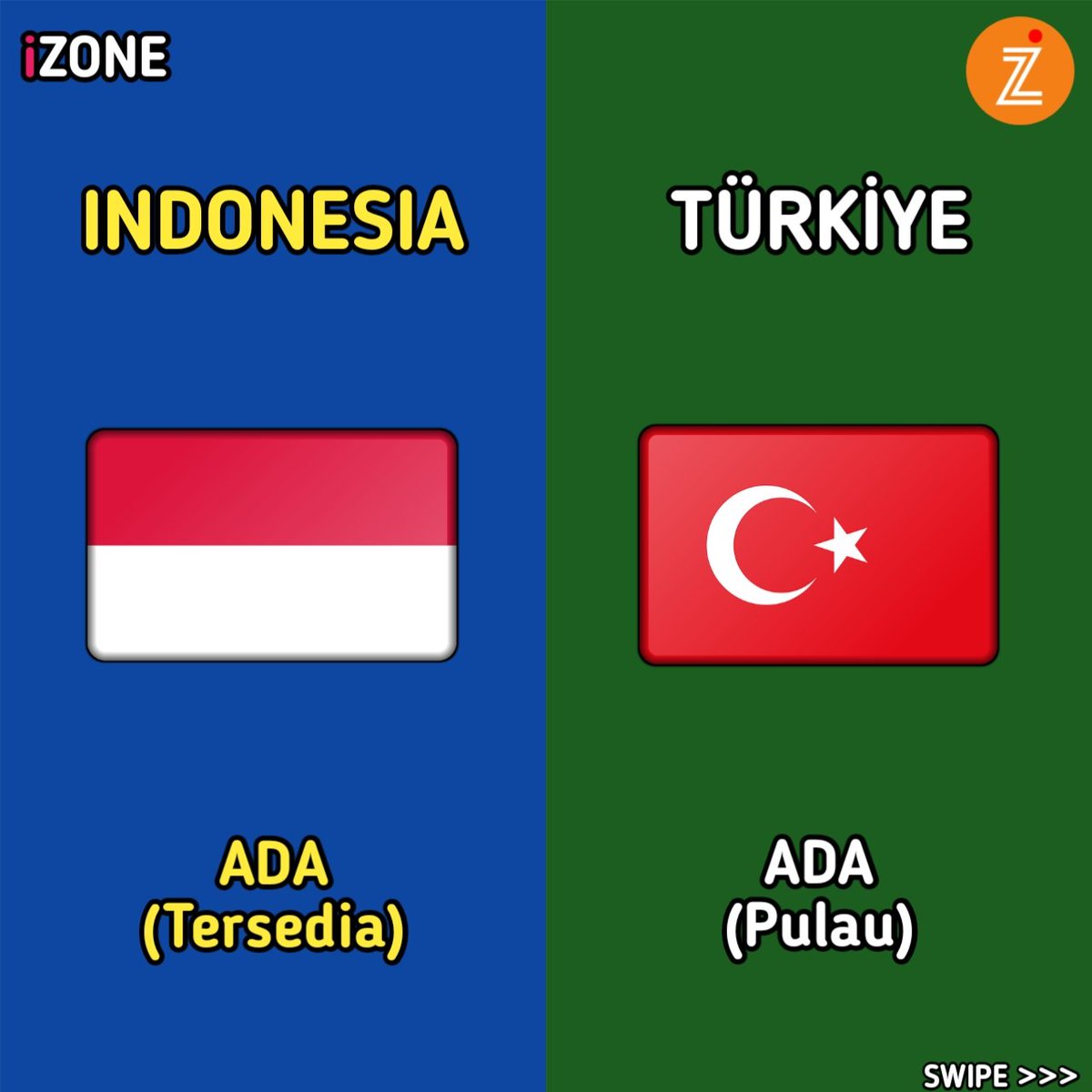 Infozoneid's tweet photo. Kata-kata bahasa Indonesia dan Turki yang sama namun beda makna
Selengkapnya ada di IG ya
Link IG: https://t.co/gwfyvoP239
.
#bahasaindonesia #bahasaindonesiakeren #bahasaturki #negaraturki #bahasaturkey #bahasaindonesiamendunia #samatapitakserupa #samatapibeda #sayaberitahu https://t.co/FrfjWtpgrg