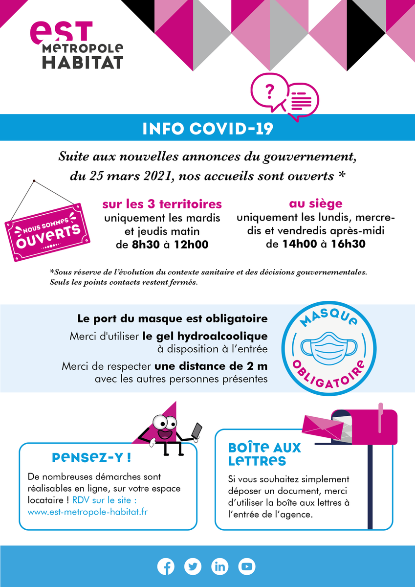 Est Métropole Habitat tweet media