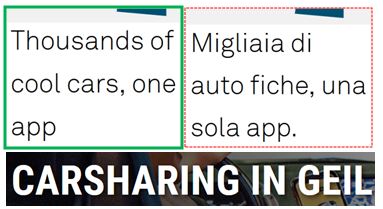 MicaelaAndrich's tweet image. #carsharing must become a mobility option. Let&apos;s attract customers by talking their language! Smart #contentstrategy #reputationstrategy #i18n #l10n (10 points for the English translator)