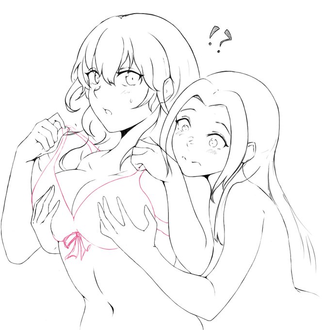 1週間前に描き出したエデレスの線画もう少しで出来そうな遅筆さん? 