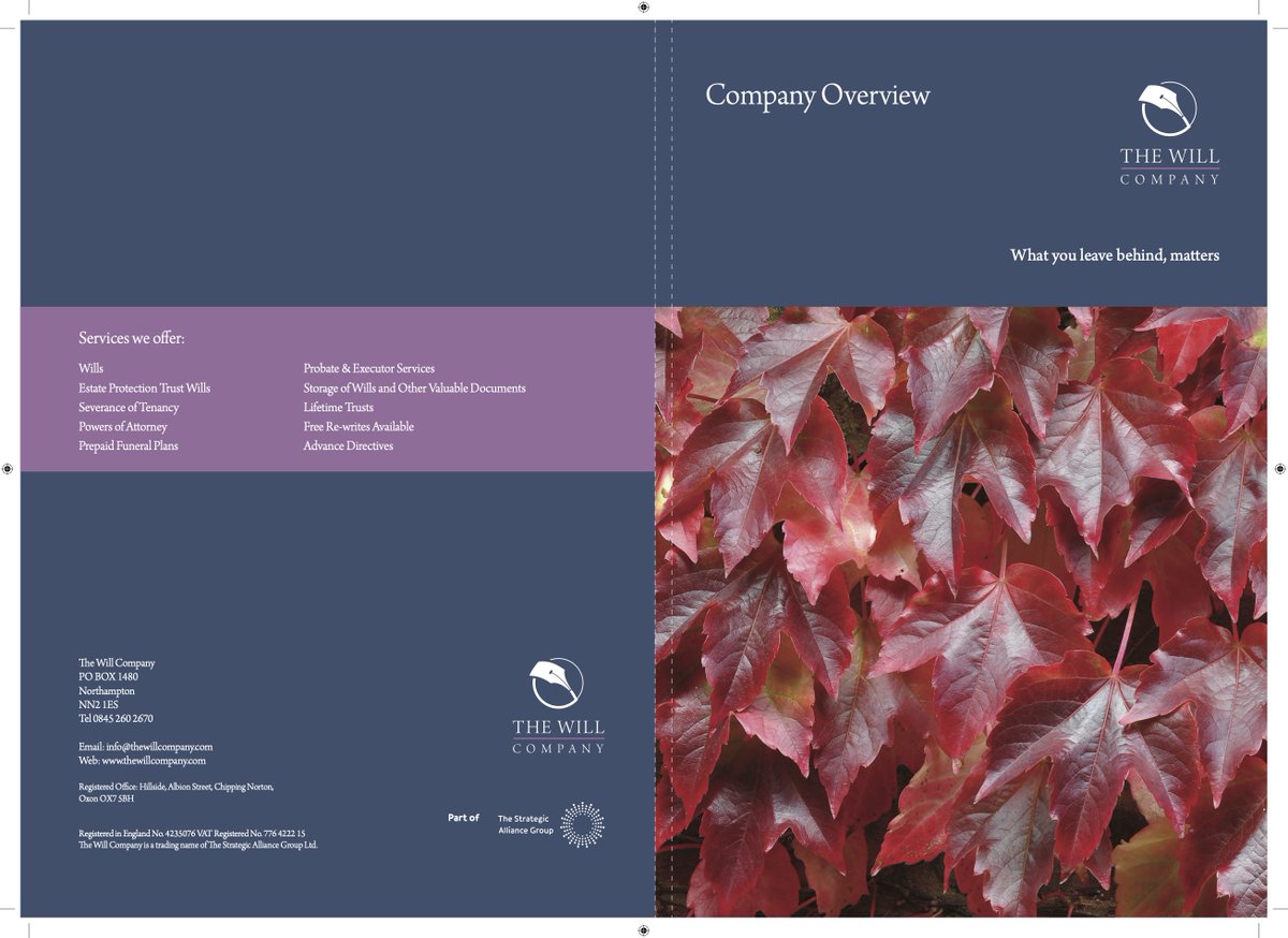 Company overview snapshot | The 7 habits of highly effective Will drafters

Download here 👉 ow.ly/JWQq50E921a 

#fridaymorning #FridayFeeling #willwritingservices