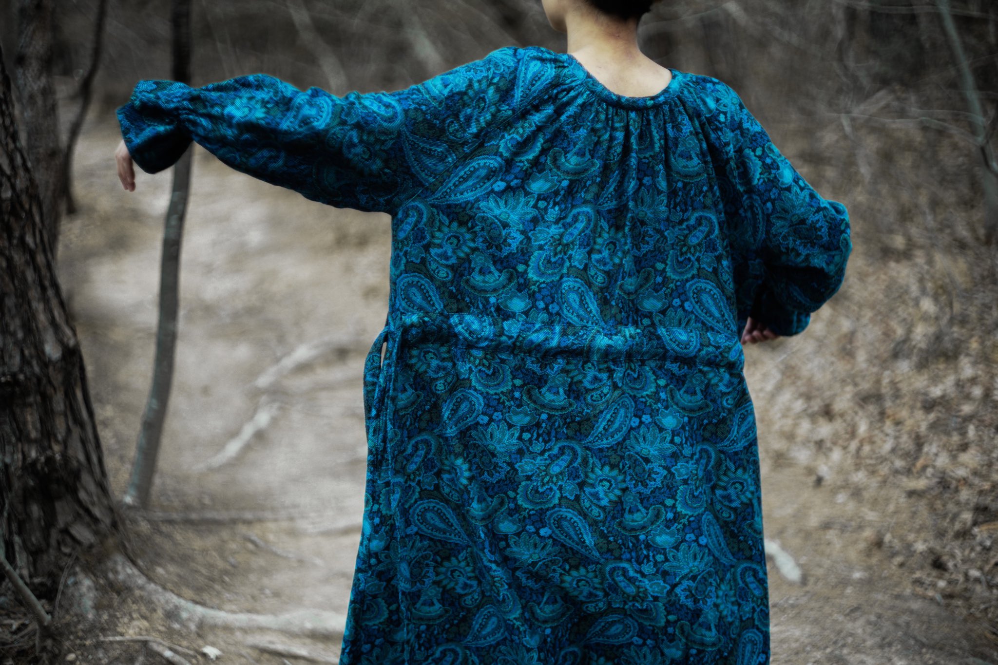 Ripple Yōhinten 新しい布ができあがり 衣服となりました 地元桐生のジャガード刺繍織 美しい柄がうまれました T Co Xgrkf7sle6 Twitter