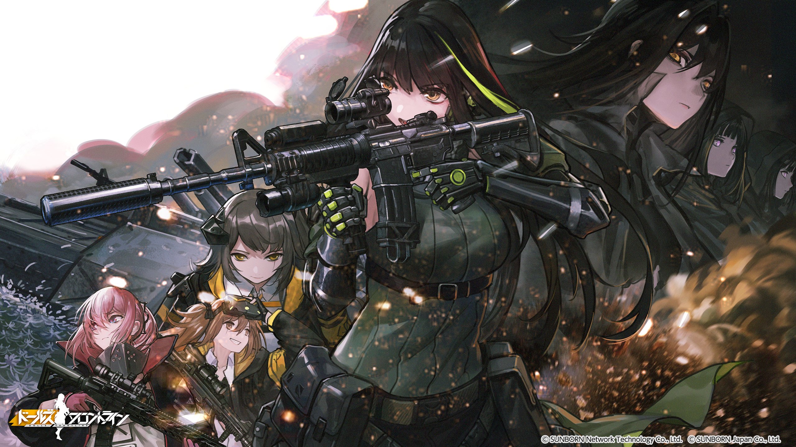 ドールズフロントライン公式 無事メンテナンスを終了いたしました メンテナンス後より下記の新要素を実装します 大型イベント 連鎖分裂 メンタルアップグレード 416 ショップ Acrスキンパック 藍黎の香 ドルフロ 壁紙 T Co Eeurukbx9x