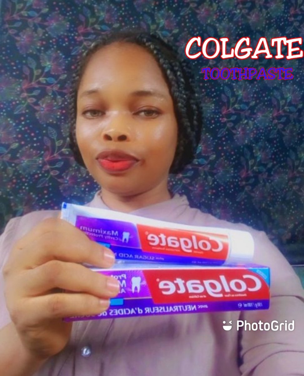 GodwinVictory15's tweet photo. Now you better choose Colgate. So, on this day and beyond; I, 
1.  Pledge to brush my teeth with Colgate toothpaste at least twice in a day.(morning and night).This is because Colgate toothpaste(colgate maximum )

#WHODWithColgate
#Colgate
#WHOD21 https://t.co/1OLzSNHifL