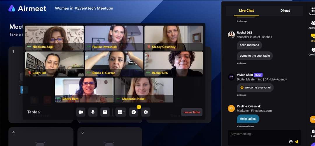 We had our women in event tech meet up last night. Thanks <a href="/DahliaElGazzar/">Dahlia El Gazzar – DAHLIA+Agency</a> for organising this. Quality networking. Quality business. Quality learnings. Duly recommend

#WomenInProgress #eventprofs #eventtech