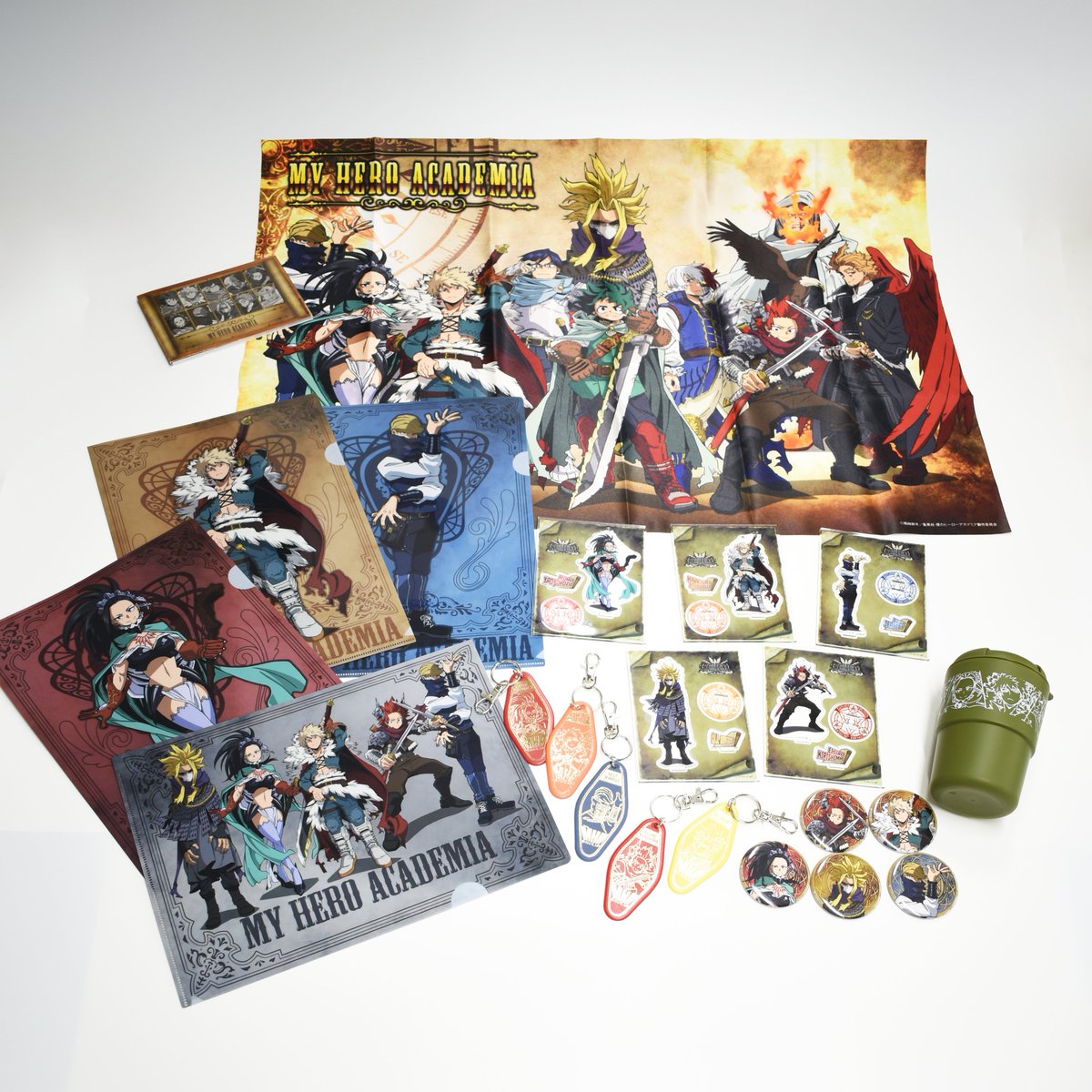 Toho Animation Store ヒロアカ Animejapan 21 Tasオリジナルグッズ受注予約は明日9 00から 十傑コスチューム第二弾の 缶バッジ ウォールマグ 合皮キーホルダー や第一弾との集合イラストを使用した 布ポスター 等も販売 ヒロアカ Toho Animation Store ヒロアカ Animejapan 21 Tasオリジナルグッズ受注予約は明日9 00から 十傑コスチューム第二弾の 缶バッジ ウォールマグ 合皮キーホルダー や第一弾との集合イラストを使用した 布ポスター 等も販売 ヒロアカ