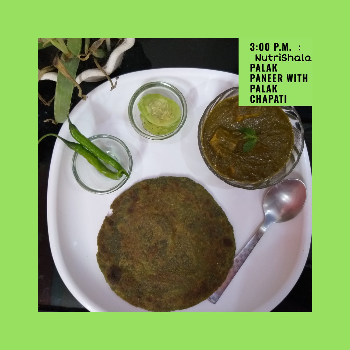 nutrishala's tweet photo. HAPPY SPINACH DAY 2021
🍀It is high in FIBER.
🍀It is high in IRON.
🍀It is rich in CALCIUM.
🍀It is rich in Vitamin A and C.
Add spinach into your Parathas, soups, smoothies, Dals or make Palak paneer and eat Spinach like a Popeye. #spinachday #spinach #eatright #nutrishala https://t.co/o5NiwRbtsK