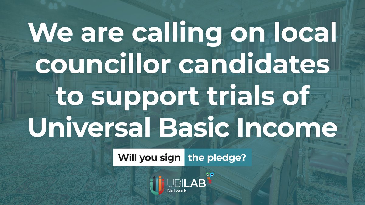 UBILabNetwork's tweet photo. ❌ The pandemic has shown that our welfare system is not fit for purpose.

📅 Today we're asking council candidates to pledge to support Basic Income trials.

🙋 UBI could be #OurGenerationsNHS.

The pledge: https://t.co/cdI04BbhRV

#CouncillorsForUBI #PledgeForUBI https://t.co/Y5tq2hfiVD