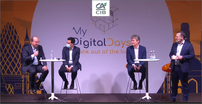 CA_CIB's tweet photo. #MyDigitalDays | #Datatransformation is ongoing within our Bank to maximise our relevance vis-a-vis our clients, boost business processes efficiency and bring risk management and steering to a new level, and ensuring our client advisory capabilities are always one step ahead. https://t.co/nK1AGlDqgm