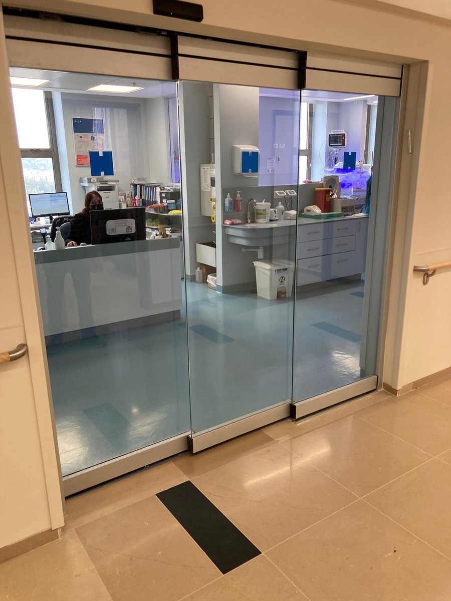 Manusa Projects Thanks To Our Exclusive Distributor A Samuel In Israel We Have Installed Eight Automatic Doors 3 Of Them Telescopic Doors With Break Out System In Hadassah Hospital