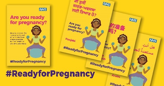 NEHFCCG's tweet photo. Are you thinking about having a baby and want information about how to prepare and be in the best shape possible? #ReadyforPregnancy is here to support you. There are booklets in various languages including easy read, a BSL film, &amp; lots of hints &amp; tips:
https://t.co/yAVrAzCb6Q https://t.co/cGI4eSmQcz